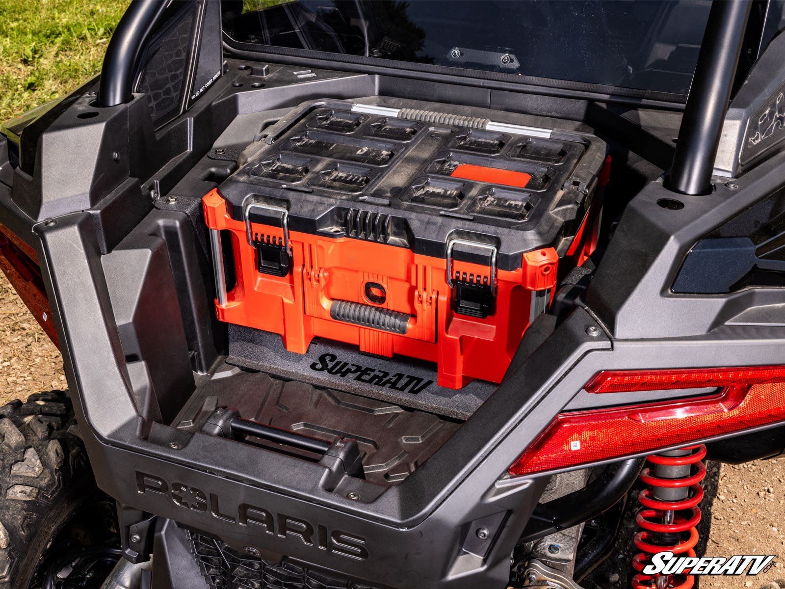 Polaris RZR Turbo R Milwaukee Compatible Bed Mount