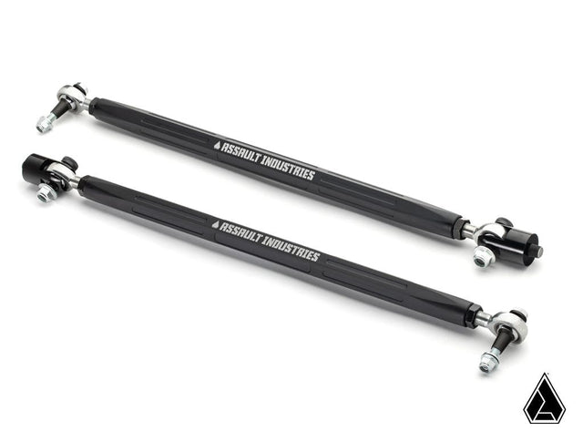 assault-industries-turret-style-+4"-long-travel-heavy-duty-tie-rods-(fits:-polaris-rzr)