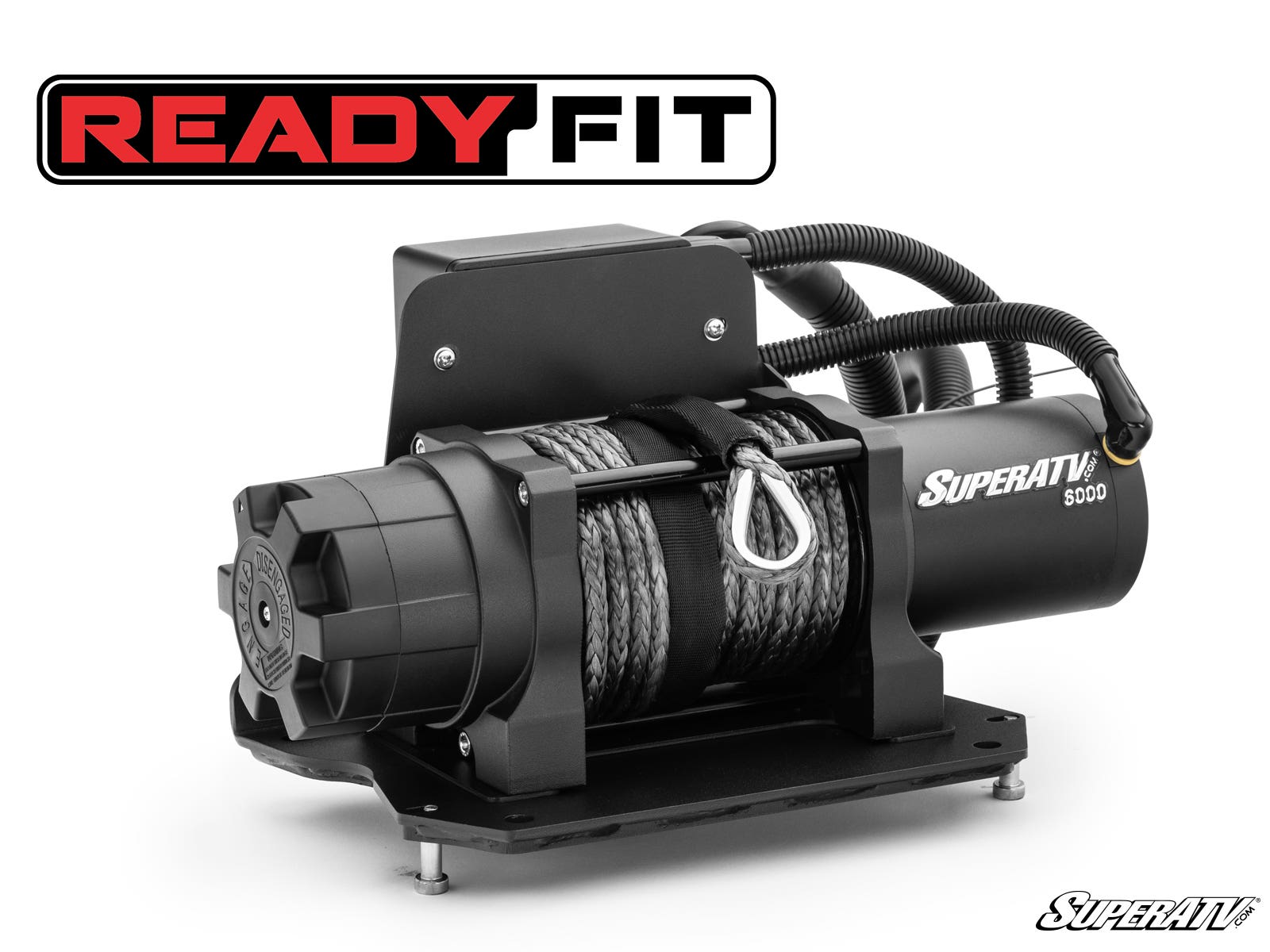 Photo of SuperATV Polaris Ranger XD 1500 Ready-Fit Winch by SuperATV - Premium Winches & Winch Mounts for UTVs / Side by Sides