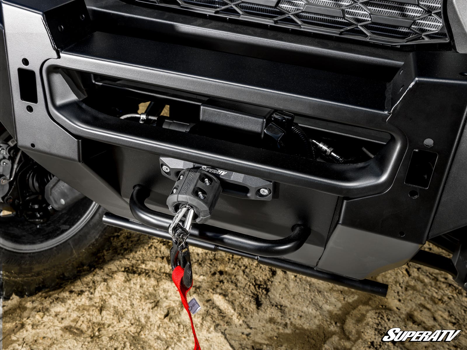 Photo of SuperATV Polaris Ranger XD 1500 Ready-Fit Winch by SuperATV - Premium Winches & Winch Mounts for UTVs / Side by Sides