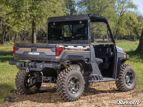Photo of SuperATV Polaris Ranger XP 570 Glass Sliding Rear Windshield by SuperATV - Premium Windshields for UTVs / Side by Sides