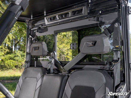 Photo of SuperATV Polaris Ranger XP 570 Glass Sliding Rear Windshield by SuperATV - Premium Windshields for UTVs / Side by Sides