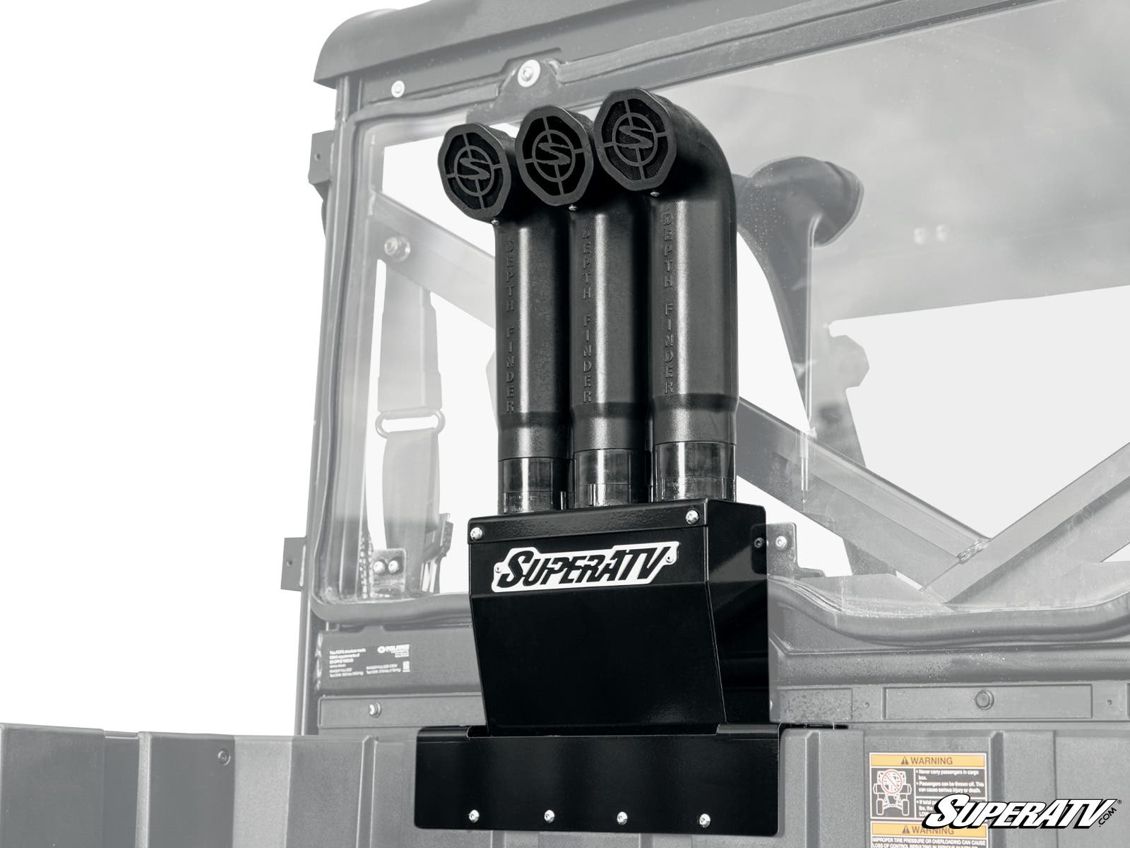 Photo of SuperATV Polaris Ranger 1000 Depth Finder Snorkel Kit by SuperATV - Premium Snorkels for UTVs / Side by Sides