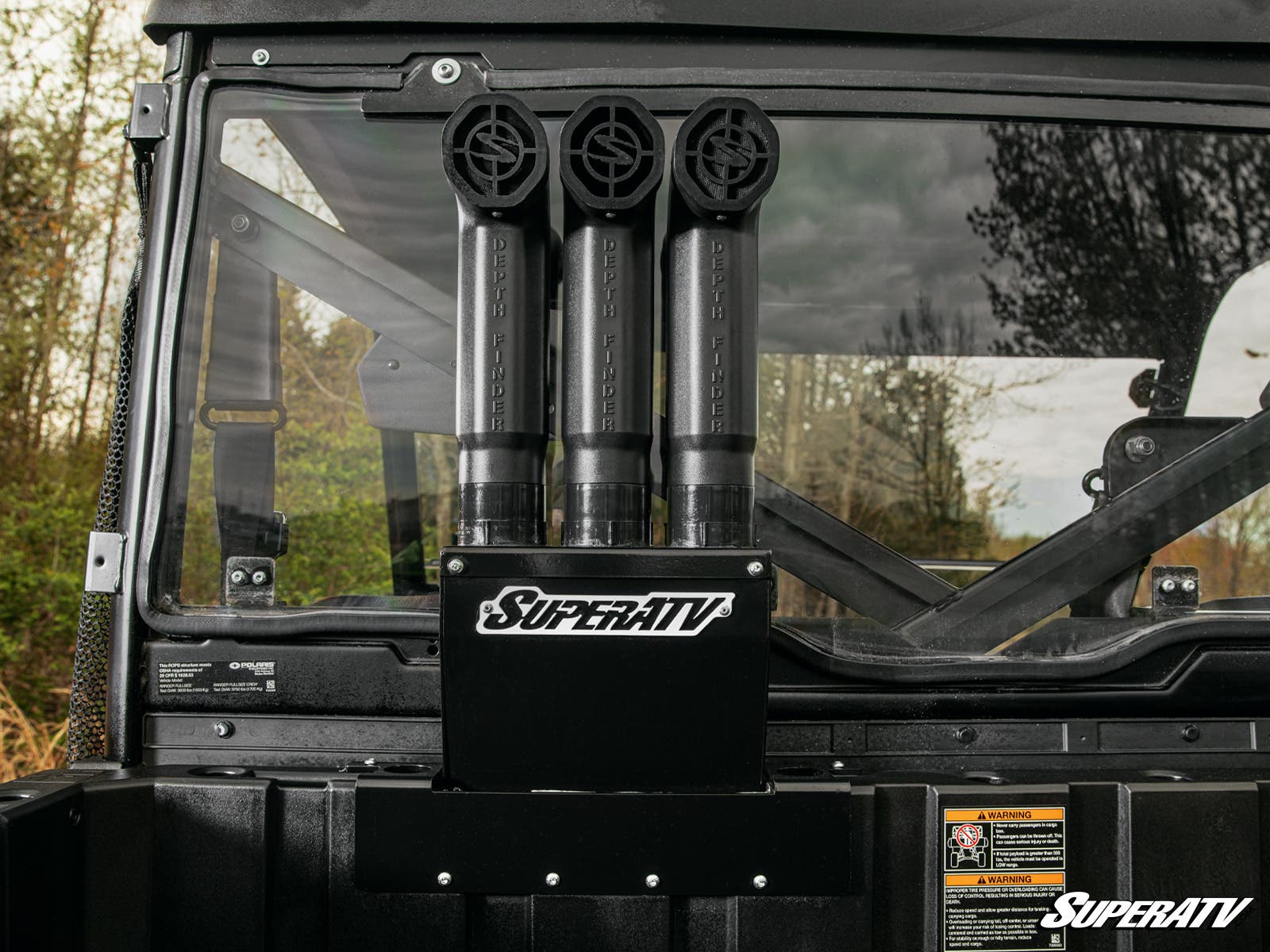 Photo of SuperATV Polaris Ranger 1000 Depth Finder Snorkel Kit by SuperATV - Premium Snorkels for UTVs / Side by Sides