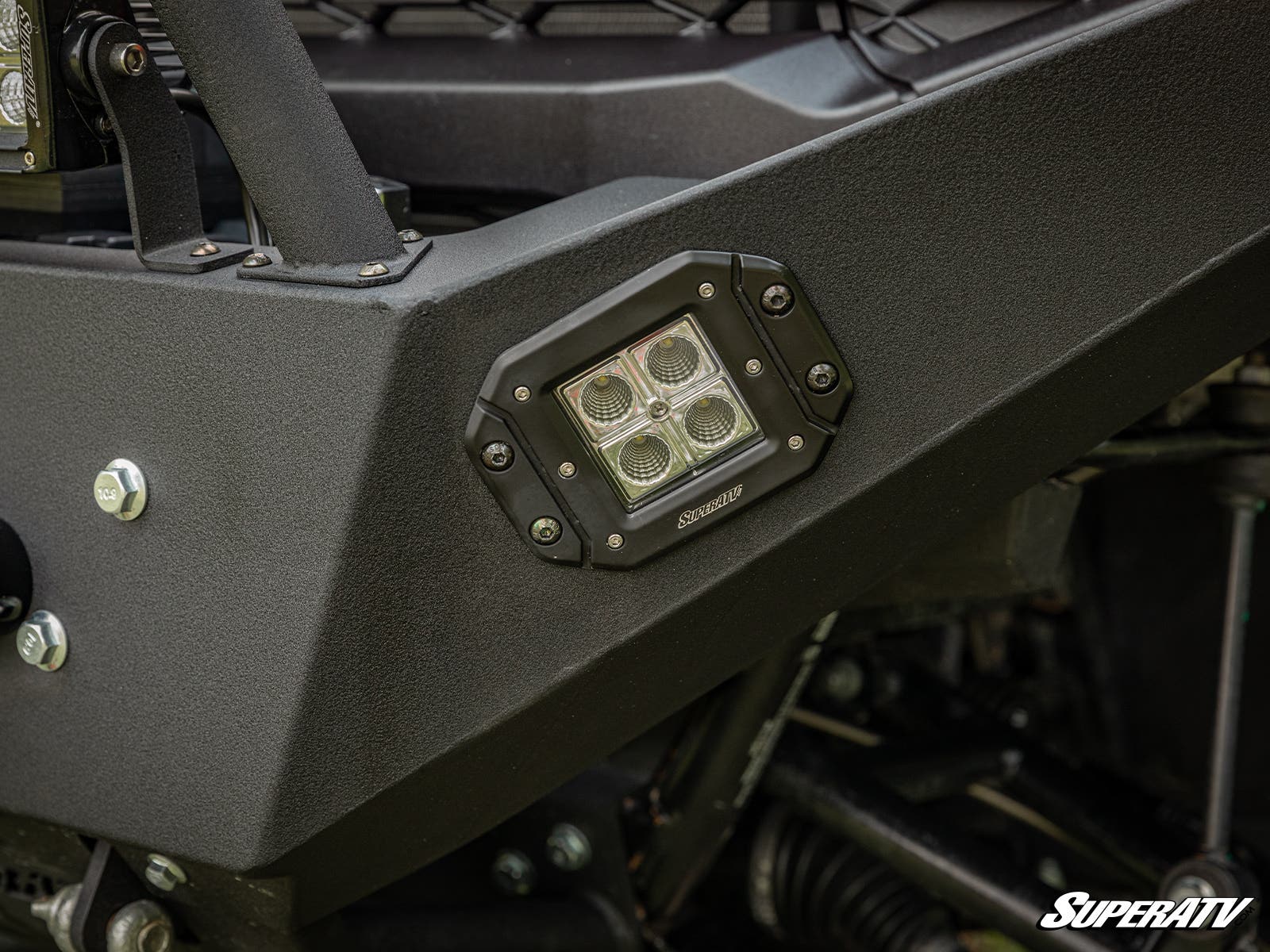 Photo of SuperATV Polaris Ranger XP 1000 Winch-Ready Bumper with Bull Bar by SuperATV - Premium Bumpers for UTVs / Side by Sides