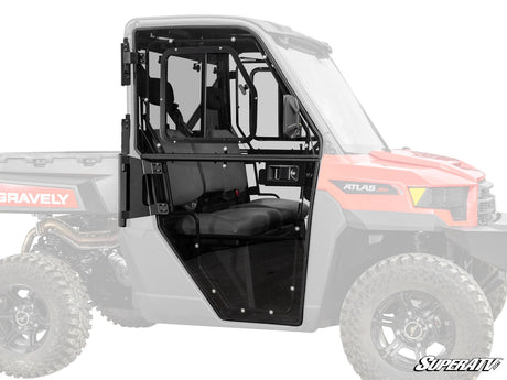 Photo of SuperATV Gravely Atlas JSV 3400 Convertible Cab Enclosure Doors by SuperATV - Premium Cab Enclosures for UTVs / Side by Sides