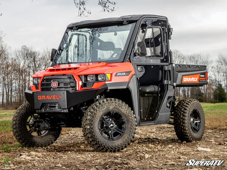 Photo of SuperATV Gravely Atlas JSV 3400 Convertible Cab Enclosure Doors by SuperATV - Premium Cab Enclosures for UTVs / Side by Sides