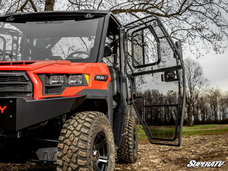 Photo of SuperATV Gravely Atlas JSV 3400 Convertible Cab Enclosure Doors by SuperATV - Premium Cab Enclosures for UTVs / Side by Sides