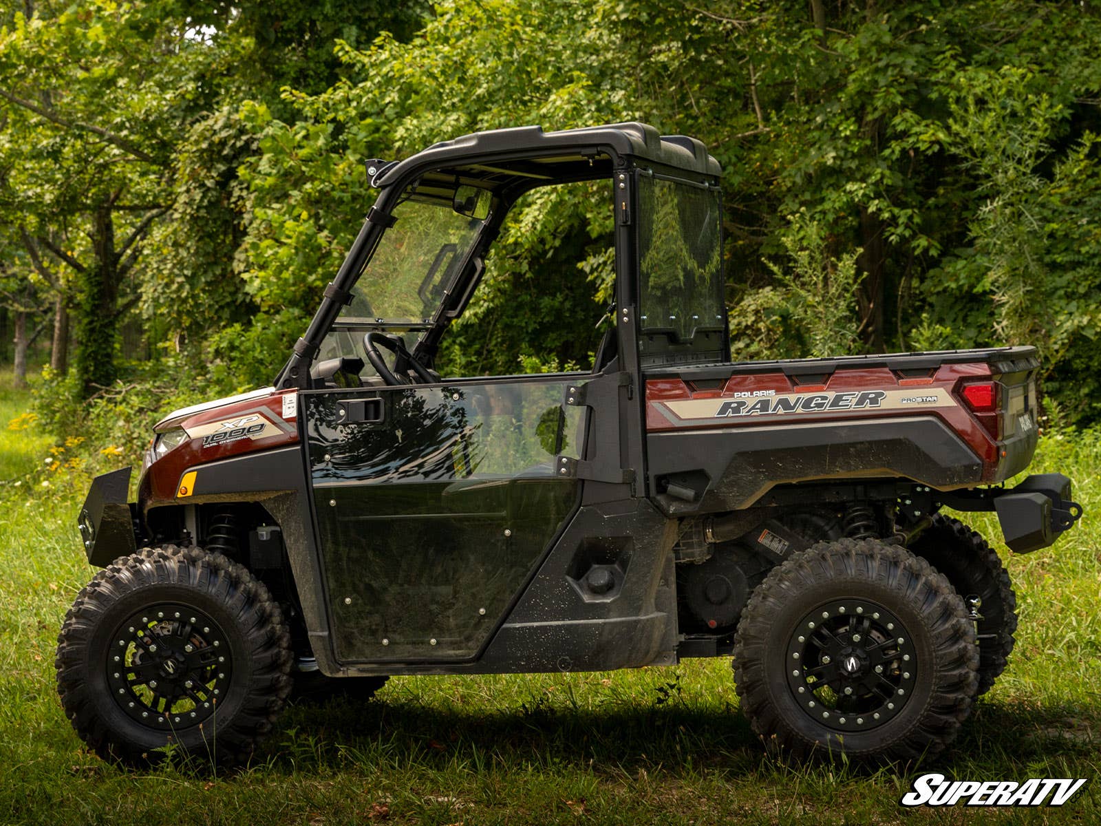 Photo of SuperATV Polaris Ranger XP 1000 Convertible Hard Cab Doors by SuperATV - Premium Cab Enclosures for UTVs / Side by Sides