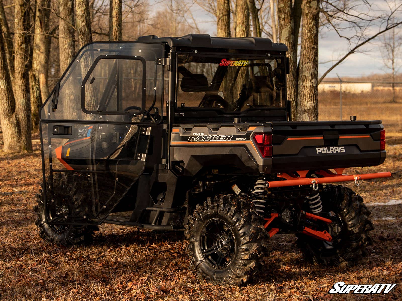 Photo of SuperATV Polaris Ranger XP 1000 Convertible Hard Cab Doors by SuperATV - Premium Cab Enclosures for UTVs / Side by Sides