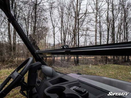 Photo of SuperATV Polaris Ranger XP Kinetic Scratch Resistant Flip Down Windshield by SuperATV - Premium Windshields for UTVs / Side by Sides