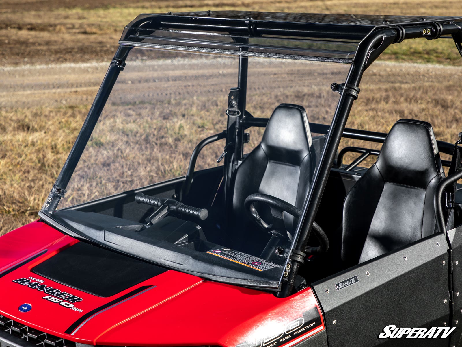 Photo of SuperATV Polaris Ranger 150 Full Windshield by SuperATV - Premium Windshields for UTVs / Side by Sides