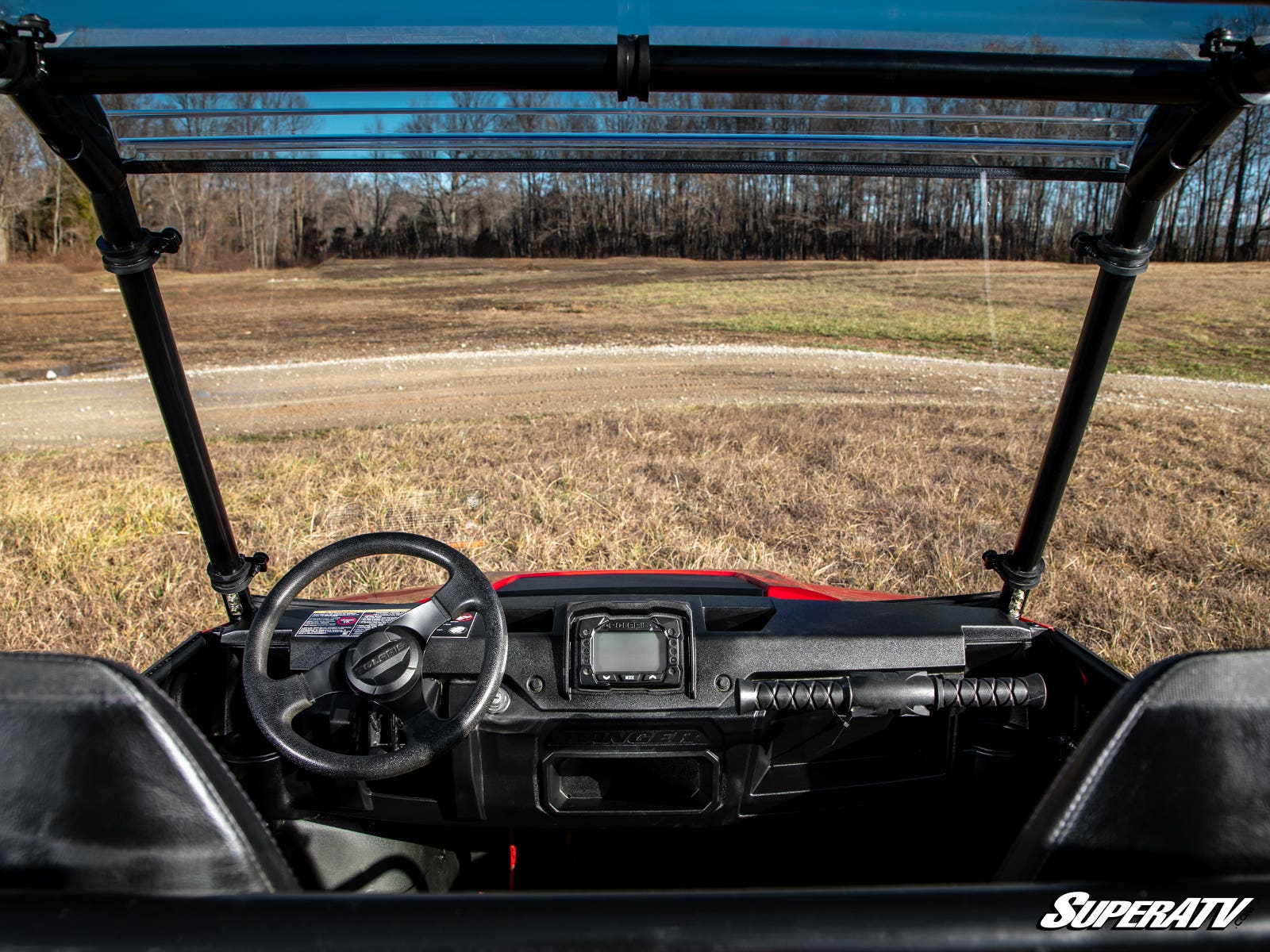 Photo of SuperATV Polaris Ranger 150 Full Windshield by SuperATV - Premium Windshields for UTVs / Side by Sides