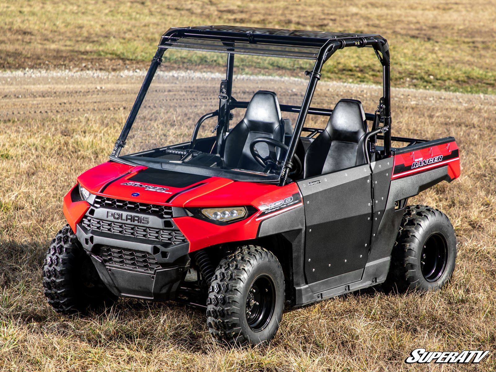 Photo of SuperATV Polaris Ranger 150 Full Windshield by SuperATV - Premium Windshields for UTVs / Side by Sides