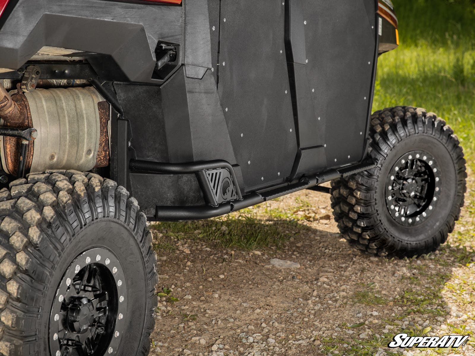 Photo of SuperATV Gravely Atlas JSV 6400 Heavy-Duty Nerf Bars by SuperATV - Premium Nerf Bars for UTVs / Side by Sides