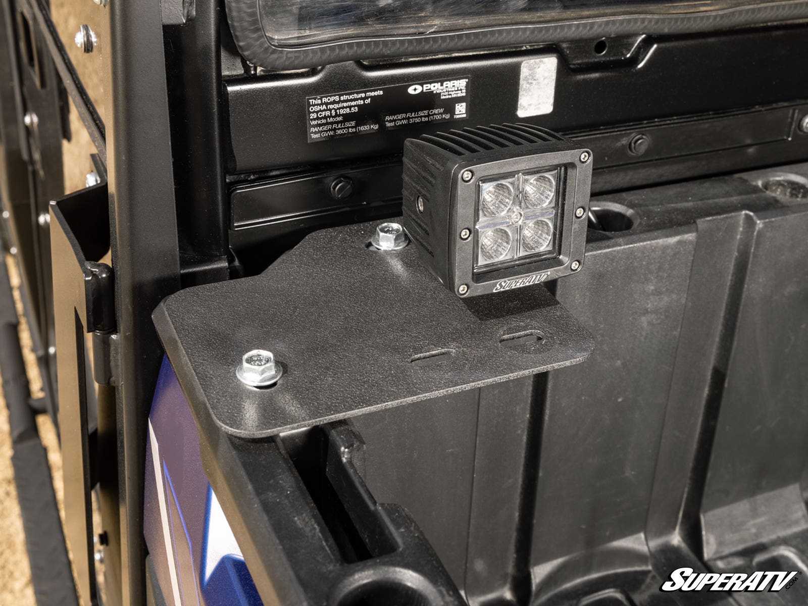 Photo of SuperATV Polaris Ranger XP 1000 Bed Winch by SuperATV - Premium Winches & Winch Mounts for UTVs / Side by Sides