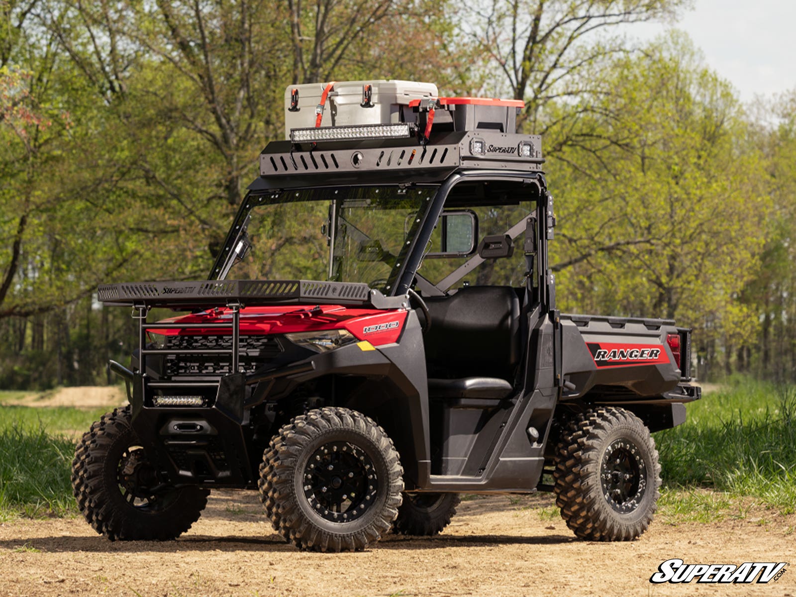Photo of SuperATV Polaris Ranger XP 570 Outfitter Roof Rack by SuperATV - Premium Storage for UTVs / Side by Sides