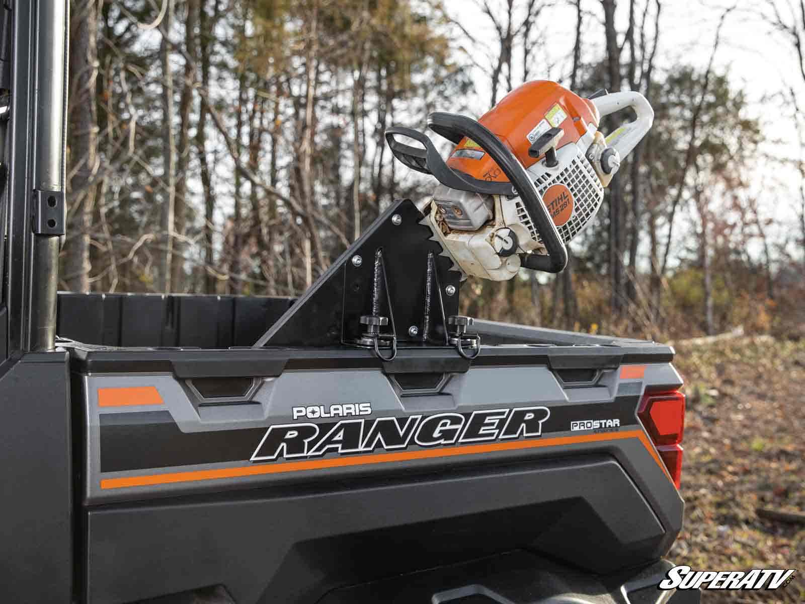 Photo of SuperATV Polaris Ranger Chainsaw Mount by SuperATV - Premium Storage for UTVs / Side by Sides