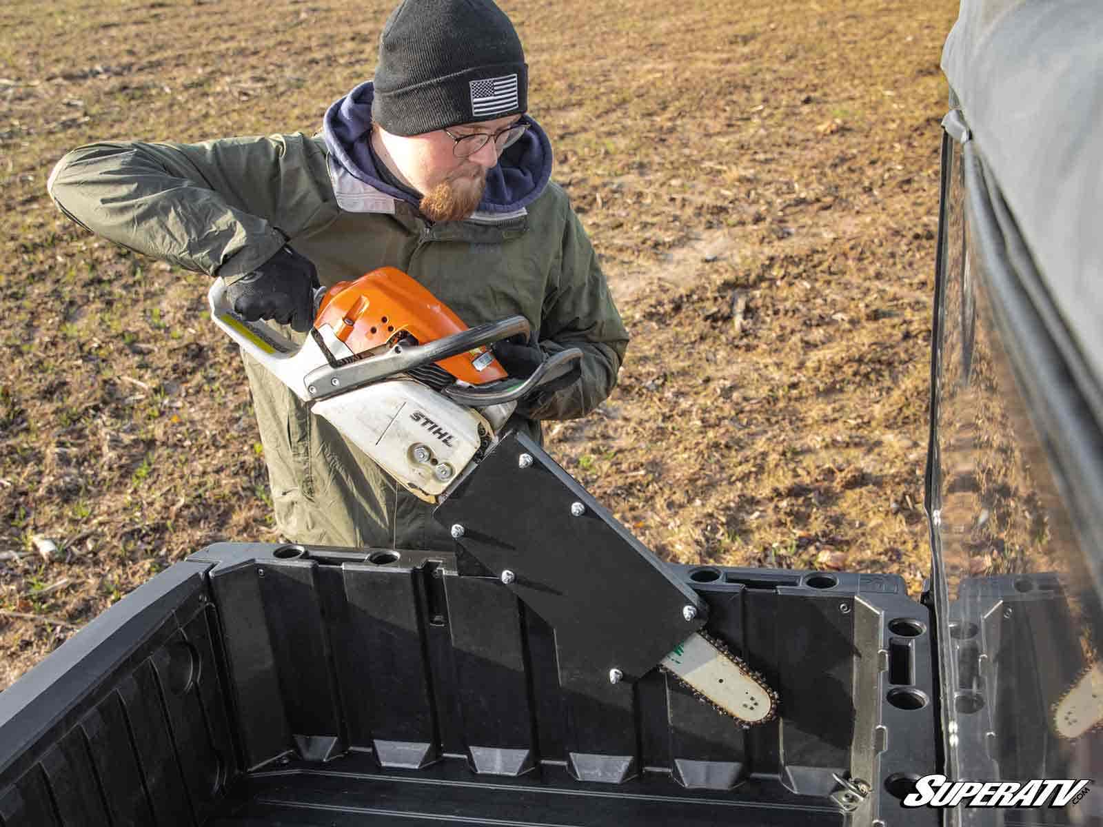 Photo of SuperATV Polaris Ranger Chainsaw Mount by SuperATV - Premium Storage for UTVs / Side by Sides
