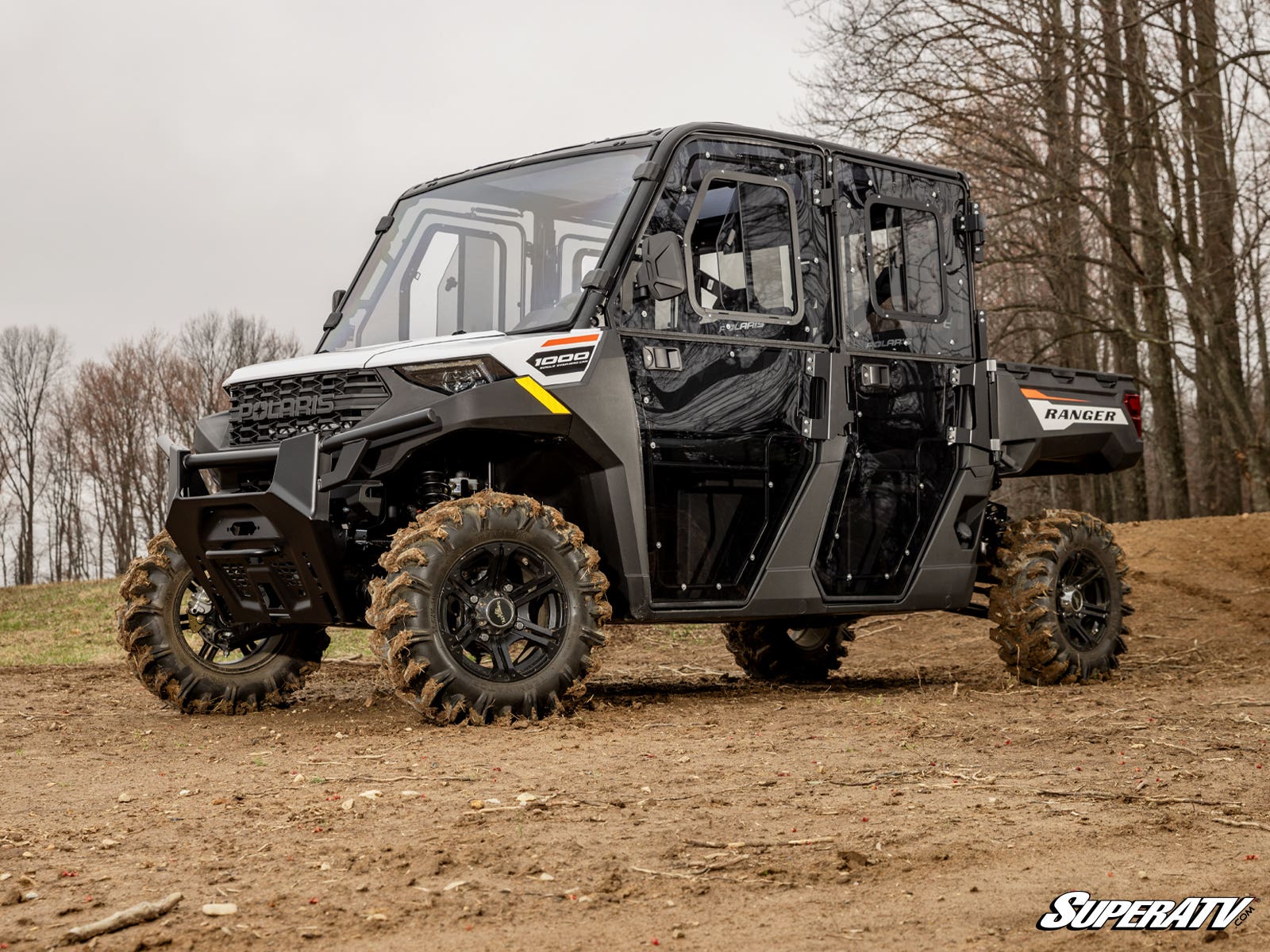 Photo of SuperATV Polaris Ranger Crew 1000 Convertible Cab Enclosure Doors by SuperATV - Premium Doors for UTVs / Side by Sides