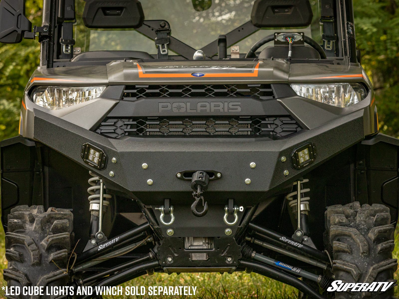 Photo of SuperATV Polaris Ranger XP 1000 Winch Ready Front Bumper by SuperATV - Premium Bumpers for UTVs / Side by Sides