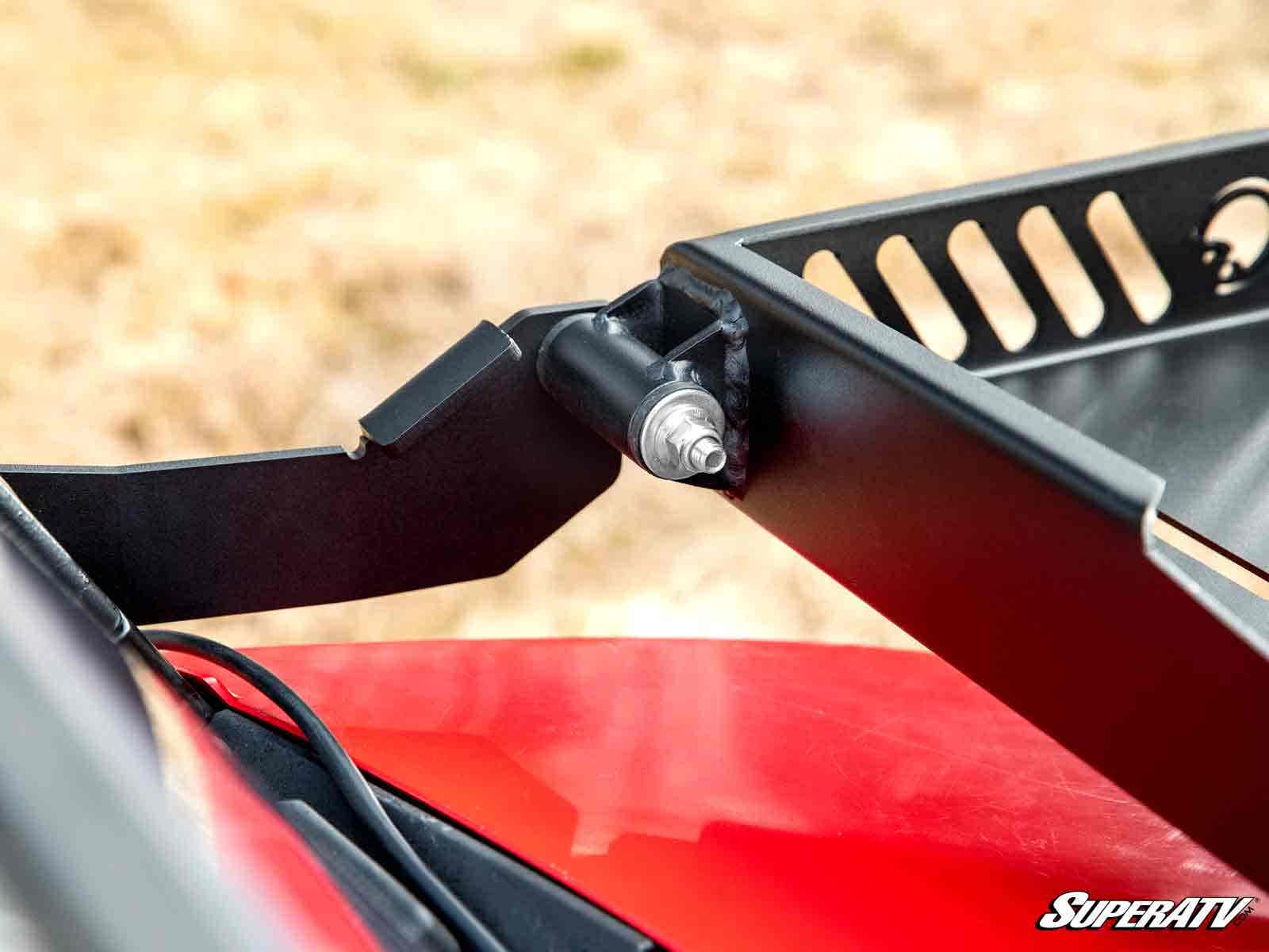 Photo of SuperATV Polaris Ranger XP Kinetic Hood Rack Charlie by SuperATV - Premium Mounts for UTVs / Side by Sides