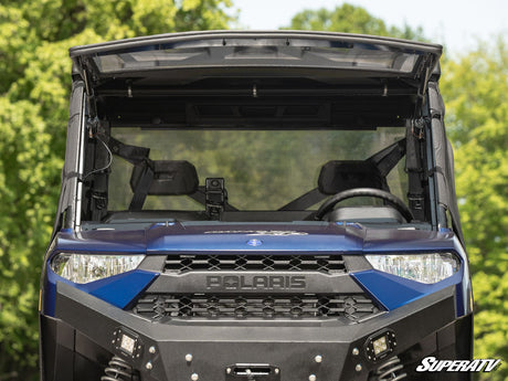 Photo of SuperATV Polaris Ranger XP 570 MaxDrive Power Flip Windshield by SuperATV - Premium Windshields for UTVs / Side by Sides
