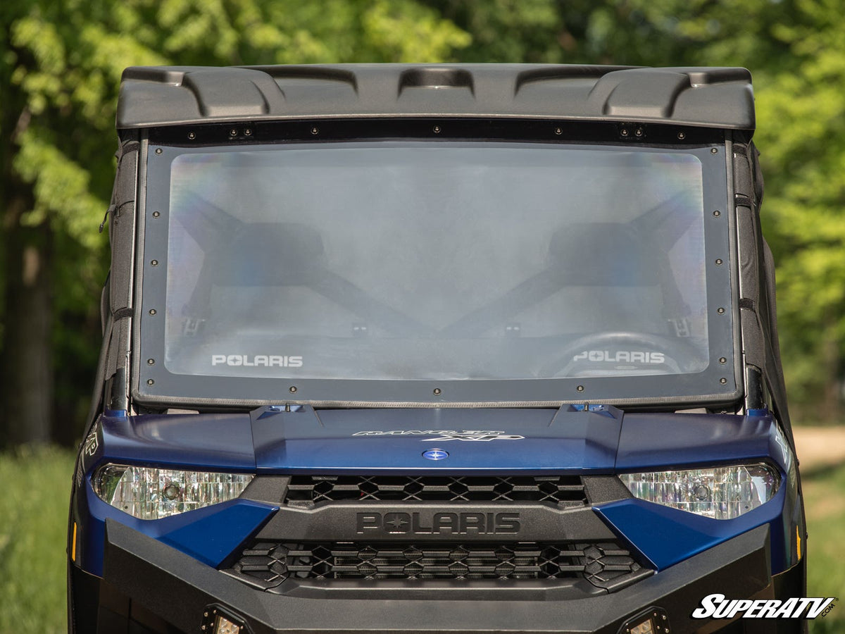 Photo of SuperATV Polaris Ranger XP 900 Powered Flip Windshield by SuperATV - Premium Windshields for UTVs / Side by Sides