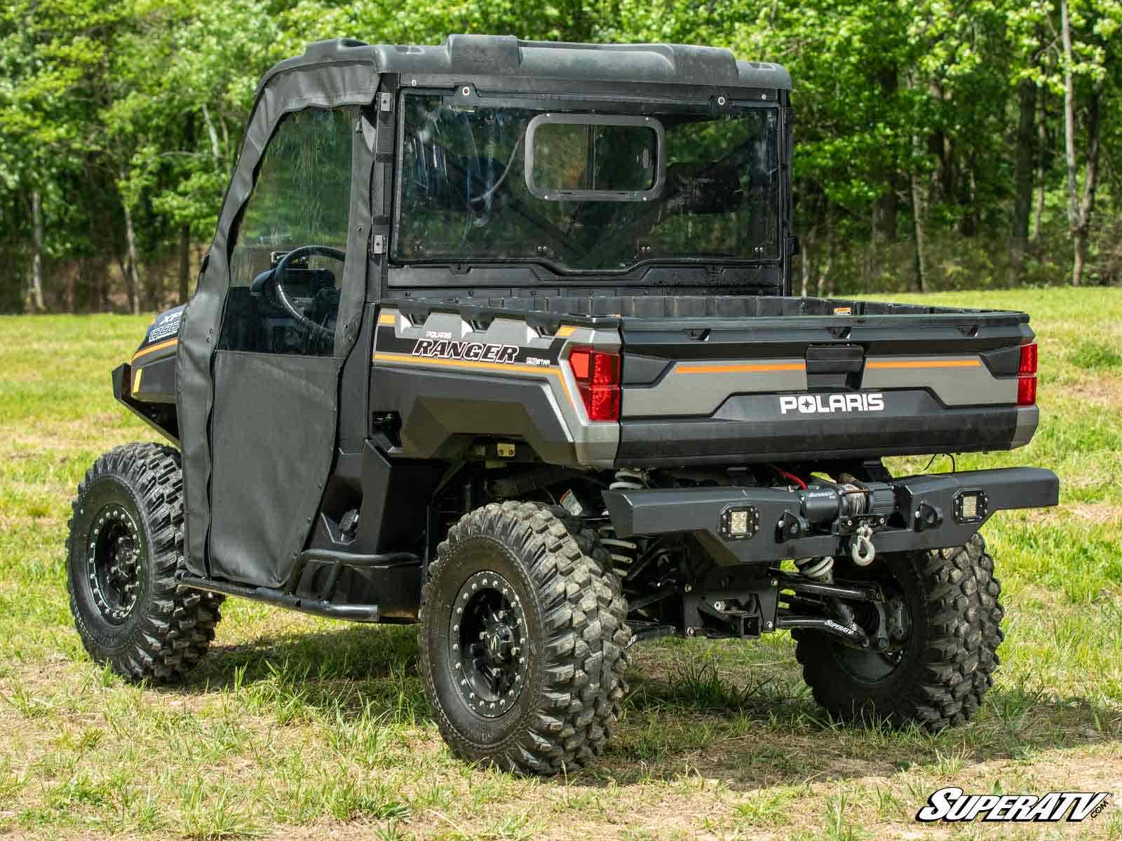 Photo of SuperATV Polaris Ranger XP Kinetic Winch-Ready Rear Bumper by SuperATV - Premium Bumpers for UTVs / Side by Sides