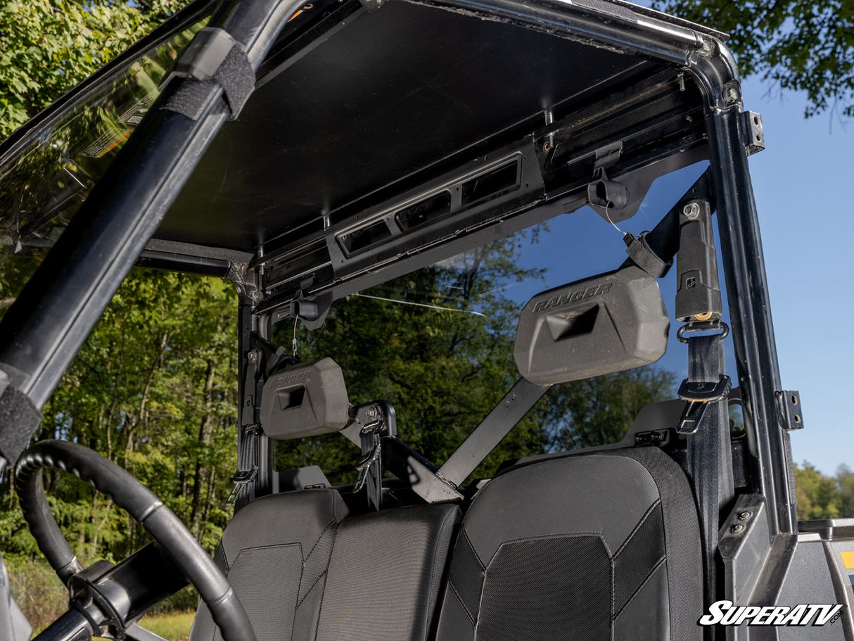 SuperATV Polaris Ranger XP 570 Rear Glass Windshield