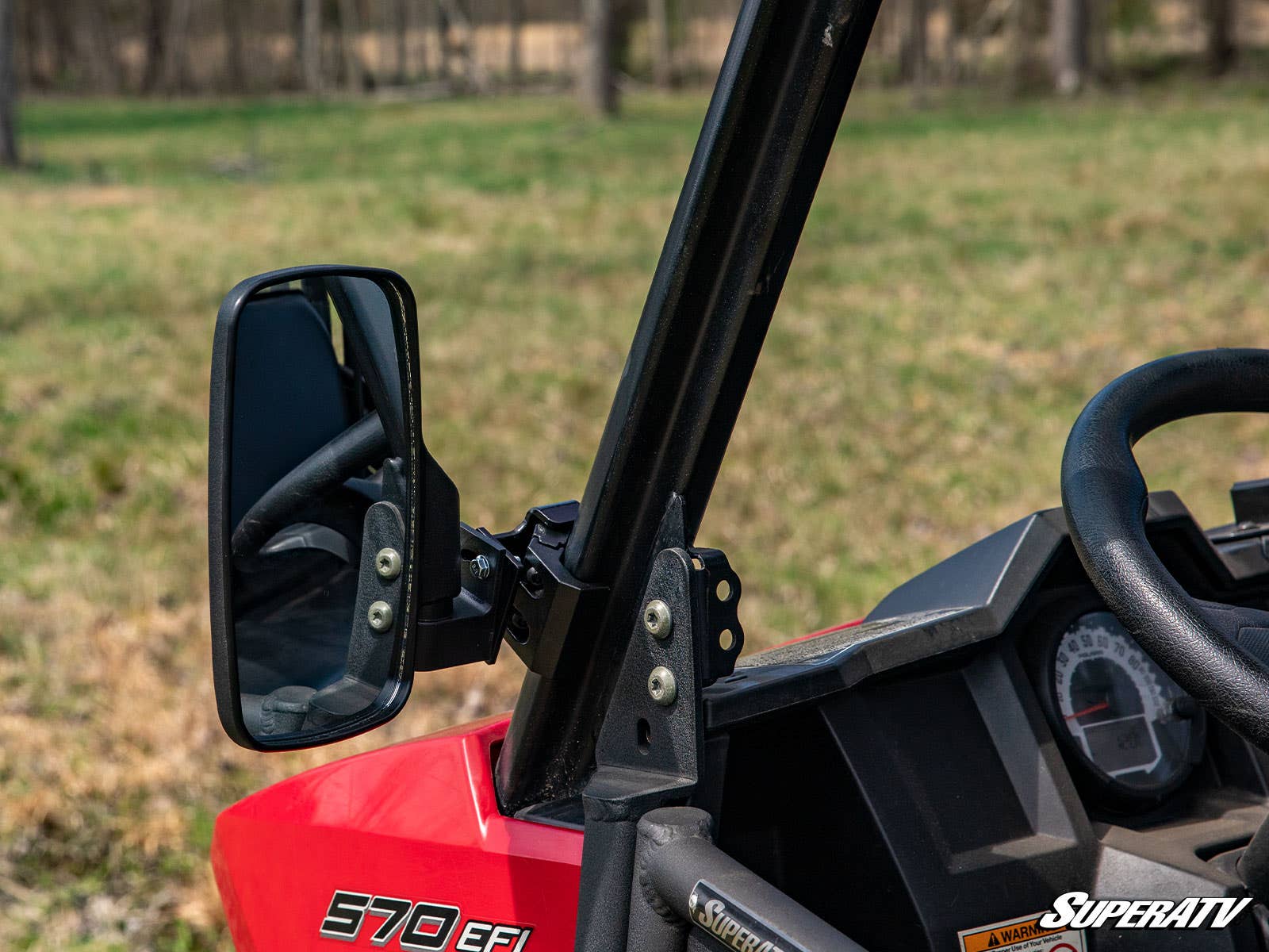 Photo of SuperATV Polaris General Side View Mirrors by SuperATV - Premium Mirrors for UTVs / Side by Sides