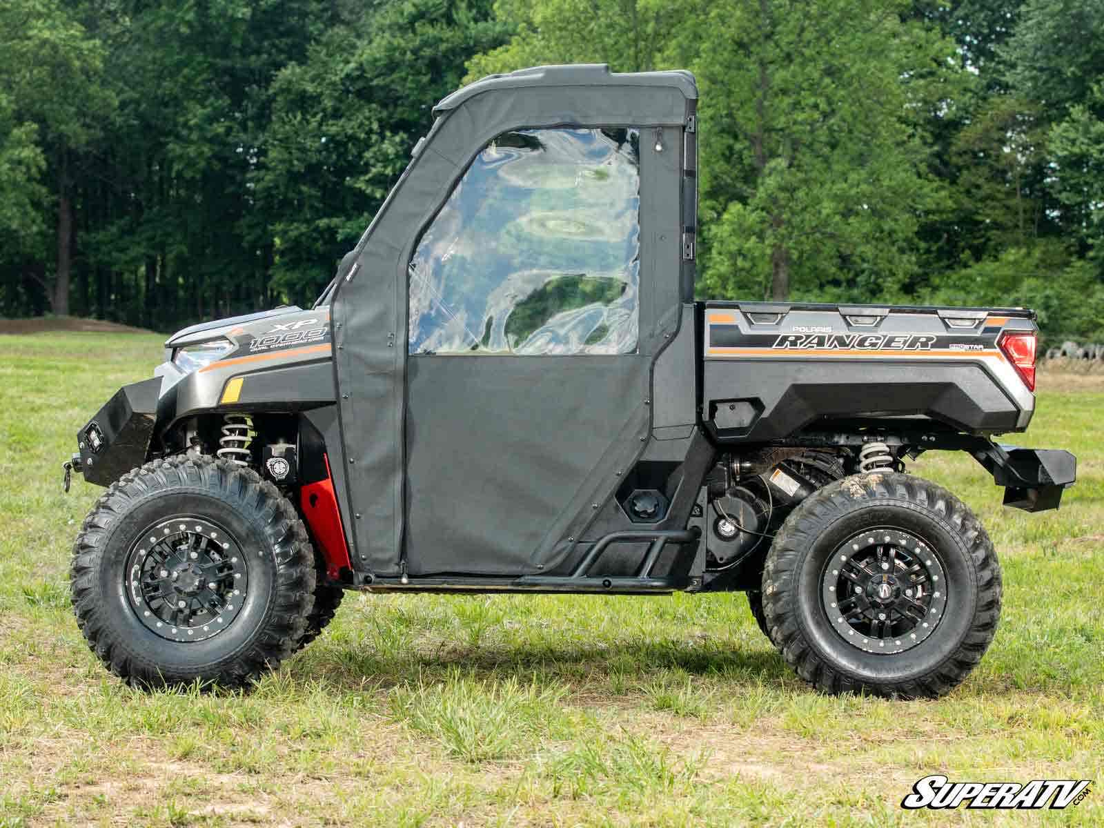 Photo of SuperATV Bobcat UV34 Primal Soft Cab Enclosure Doors by SuperATV - Premium Cab Enclosures for UTVs / Side by Sides