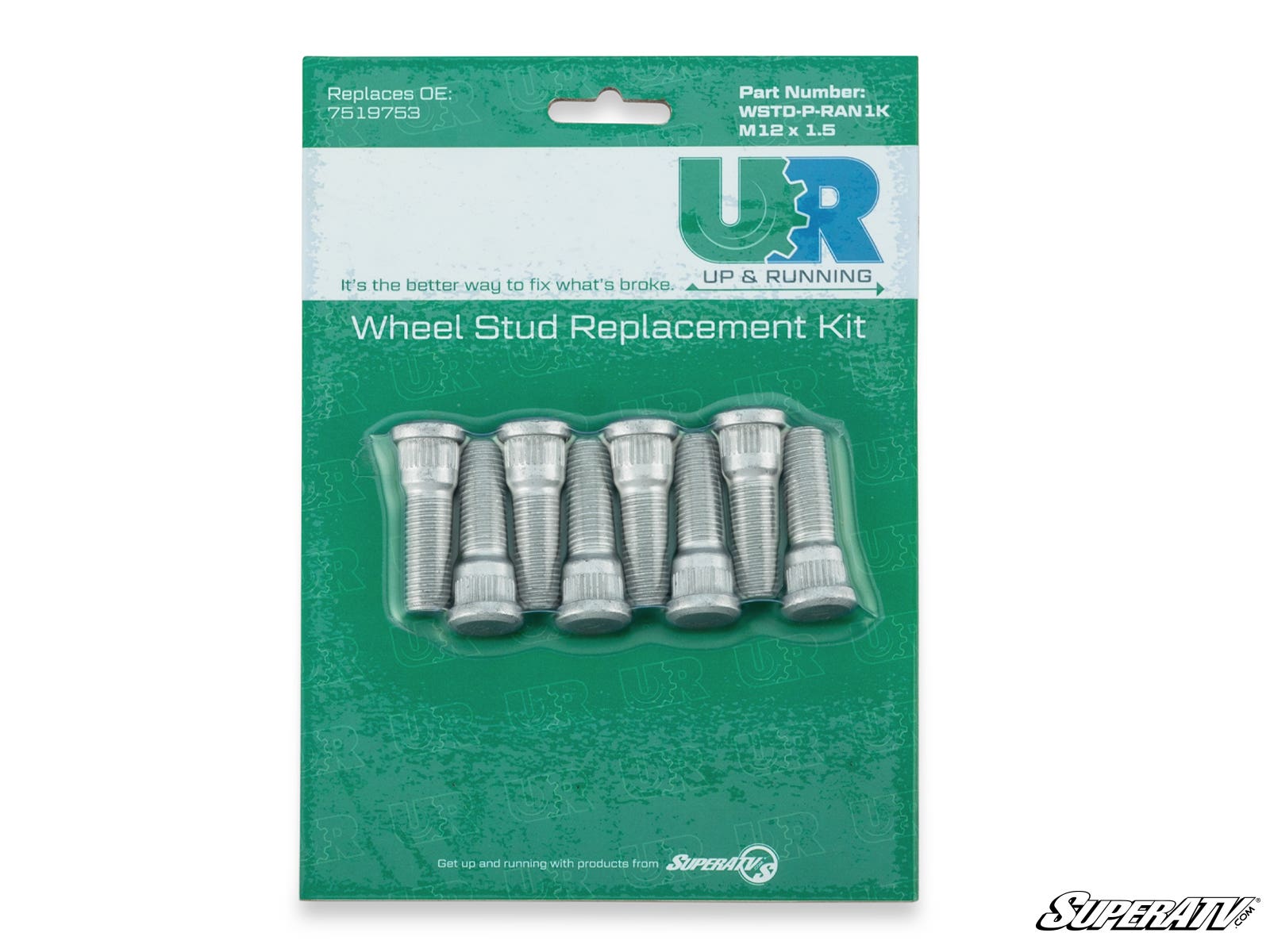 Photo of SuperATV Up & Running Polaris ATV Wheel Studs by SuperATV - Premium for UTVs / Side by Sides