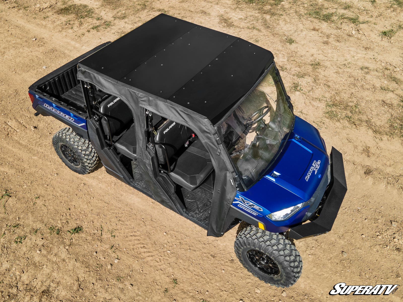 Photo of SuperATV Polaris Ranger XP 570 Crew Aluminum Roof by SuperATV - Premium Roofs for UTVs / Side by Sides