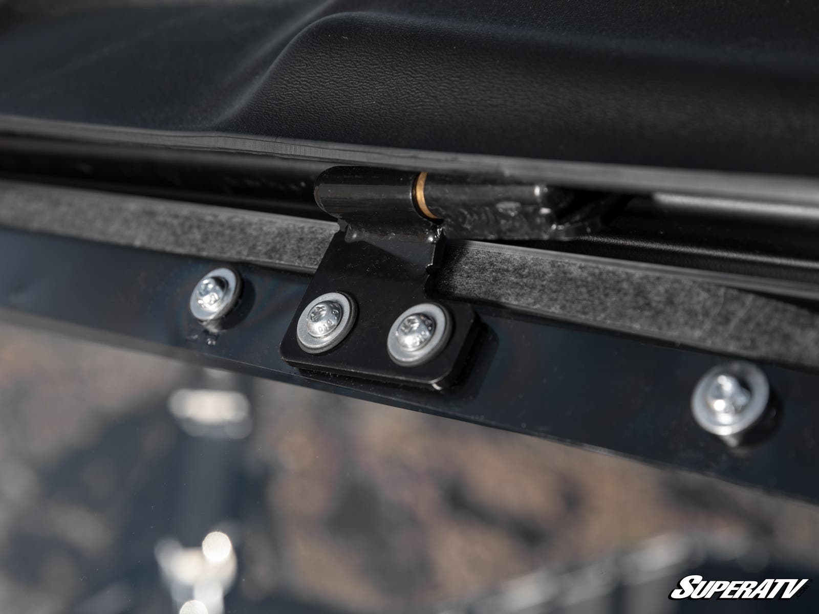 Photo of SuperATV Polaris Ranger SP 570 Scratch-Resistant Flip Windshield by SuperATV - Premium Windshields for UTVs / Side by Sides