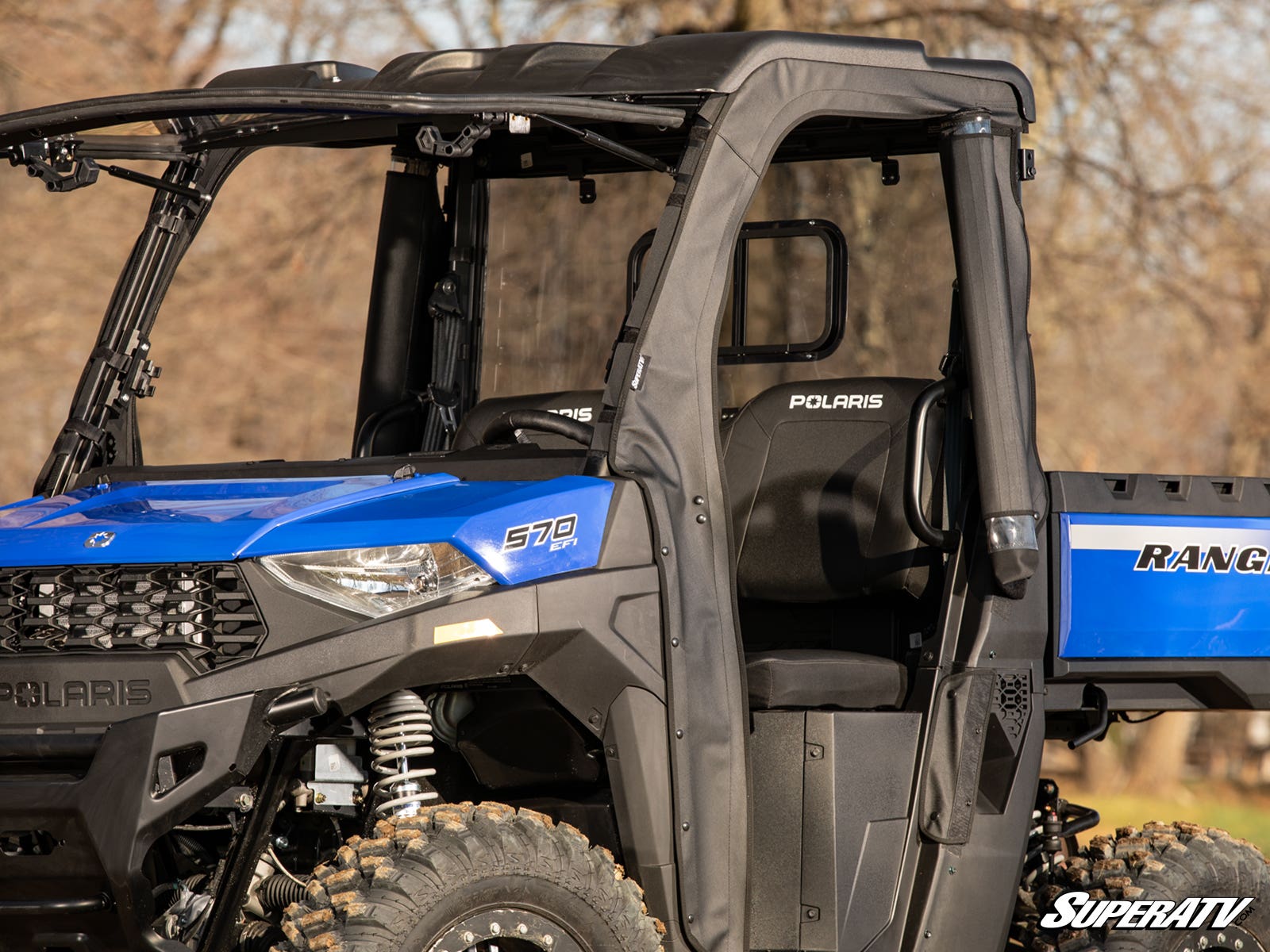 Photo of SuperATV Polaris Ranger SP 570 Primal Soft Cab Enclosure Doors by SuperATV - Premium Doors for UTVs / Side by Sides