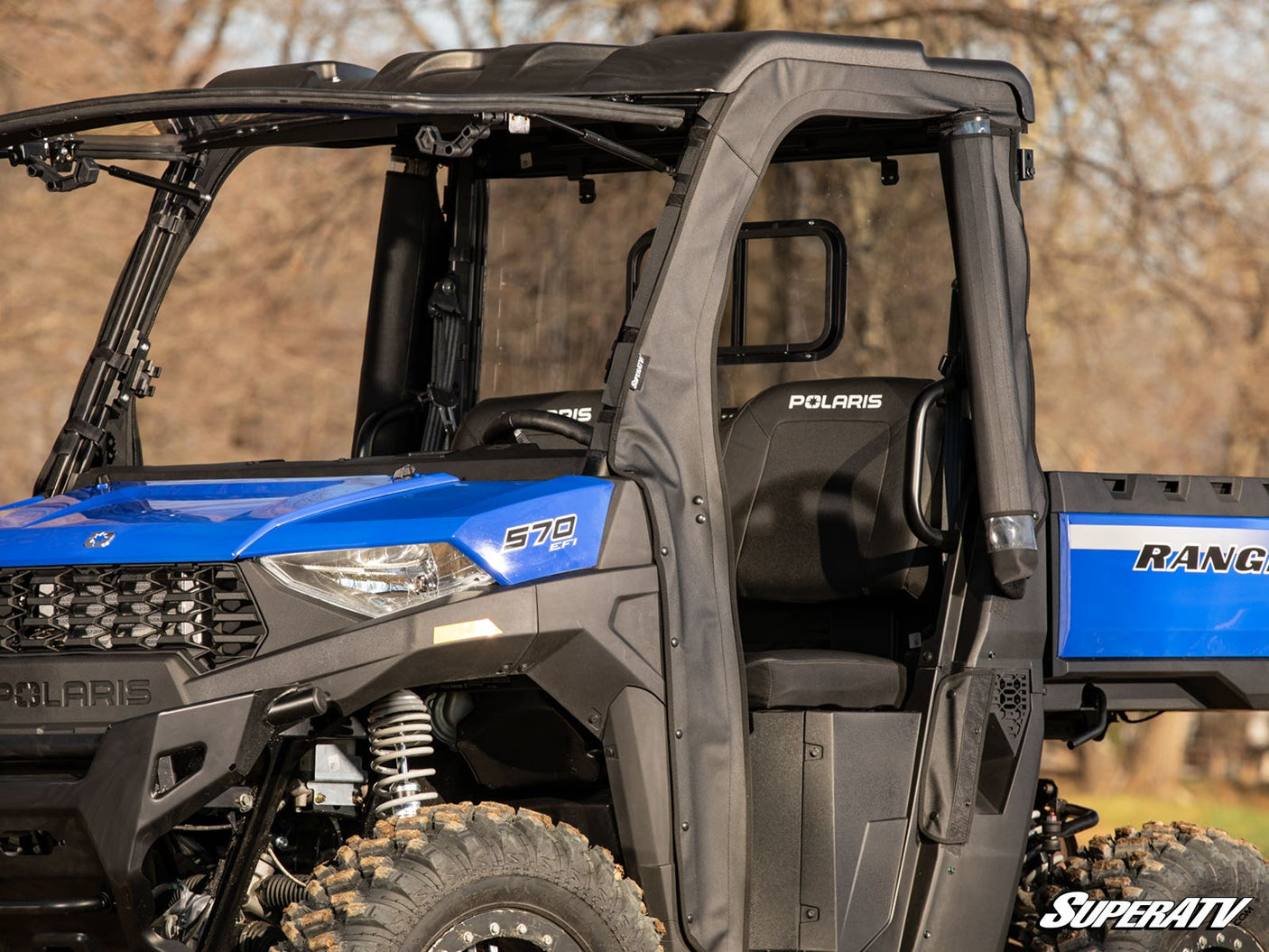 Photo of SuperATV Polaris Ranger SP 570 Primal Soft Cab Enclosure Doors by SuperATV - Premium Doors for UTVs / Side by Sides