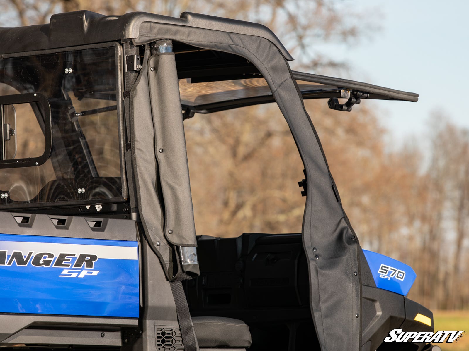 Photo of SuperATV Polaris Ranger SP 570 Primal Soft Cab Enclosure Doors by SuperATV - Premium Doors for UTVs / Side by Sides