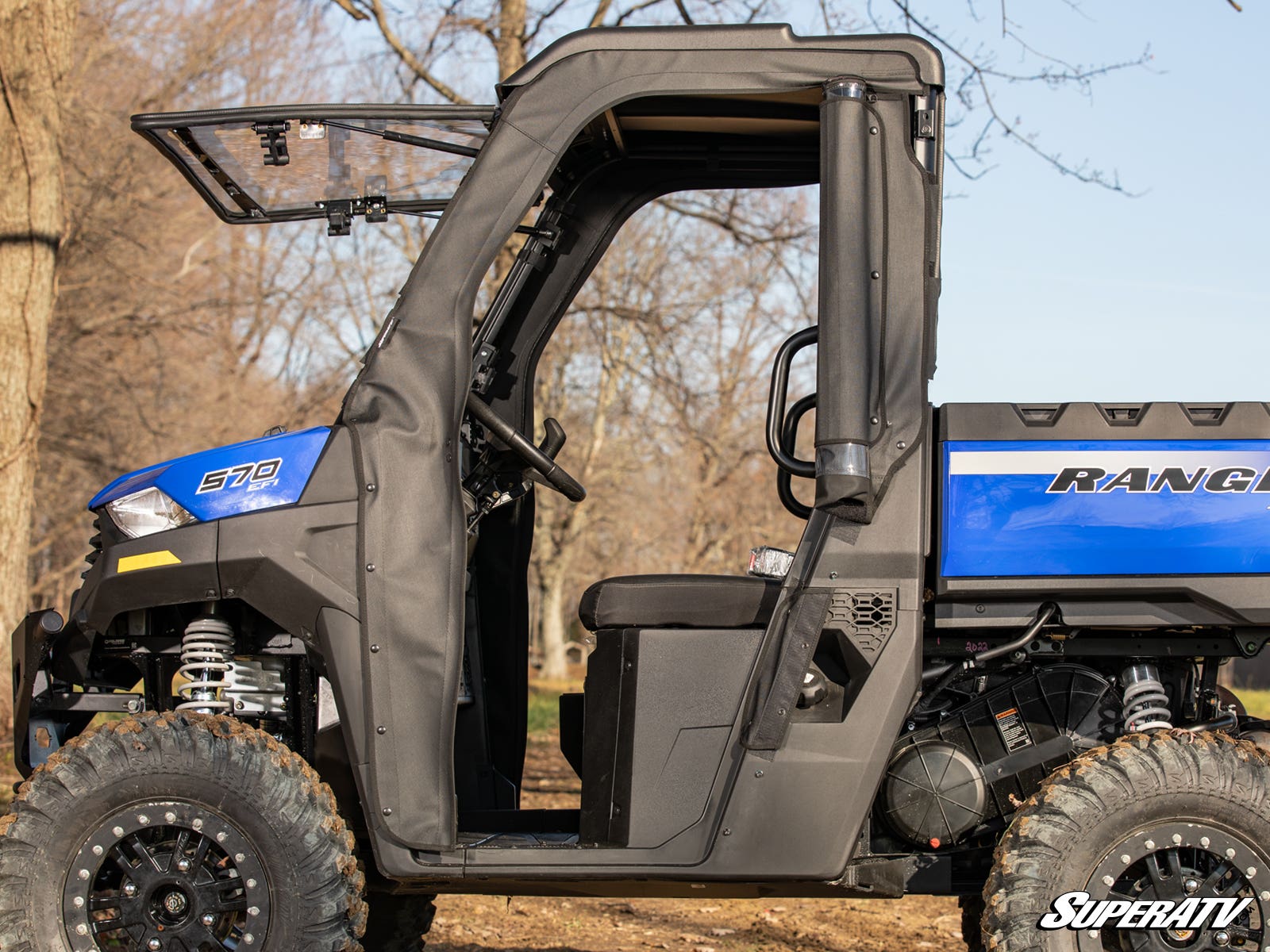 Photo of SuperATV Polaris Ranger SP 570 Primal Soft Cab Enclosure Doors by SuperATV - Premium Doors for UTVs / Side by Sides