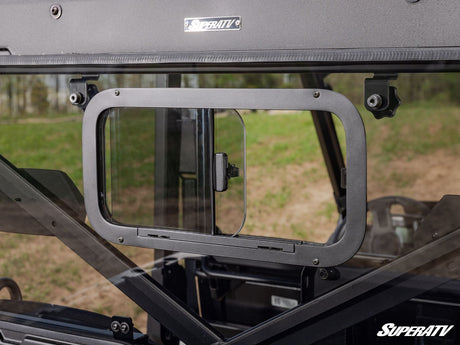 Photo of SuperATV Bobcat UV34 Sliding Rear Windshield by SuperATV - Premium Windshields for UTVs / Side by Sides