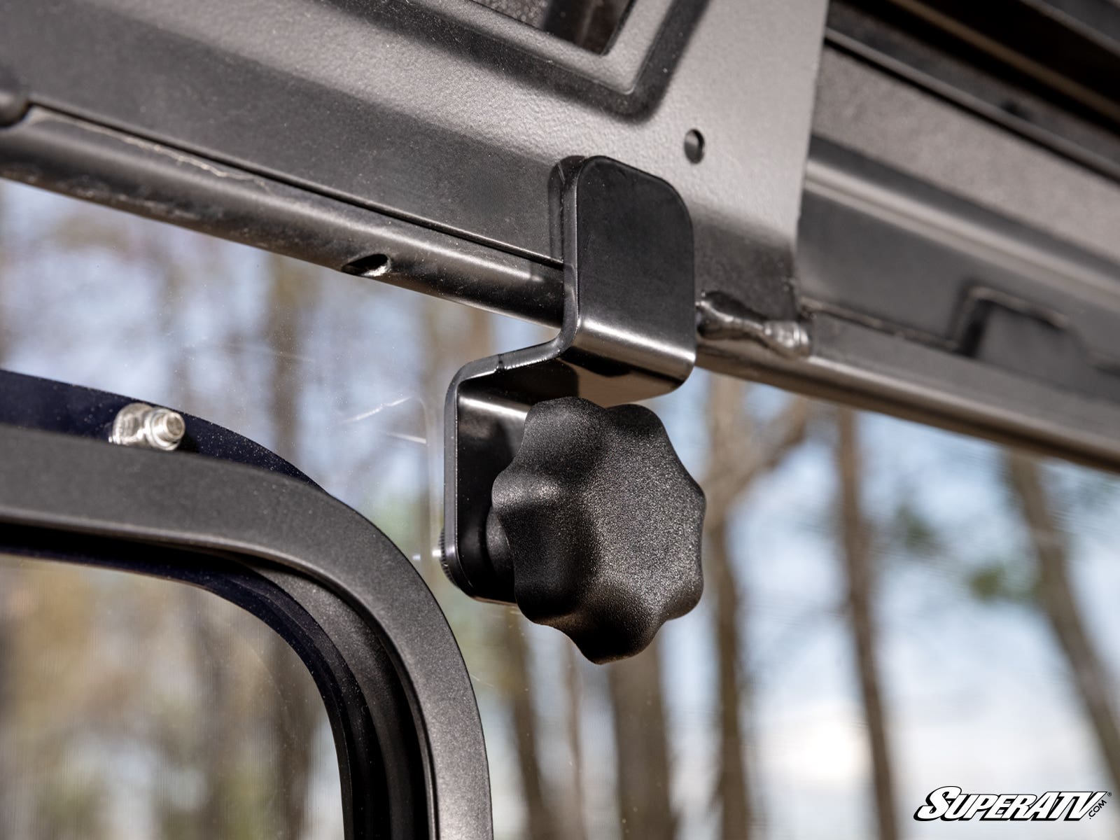 Photo of SuperATV Polaris Ranger 1000 Sliding Rear Windshield by SuperATV - Premium Windshields for UTVs / Side by Sides