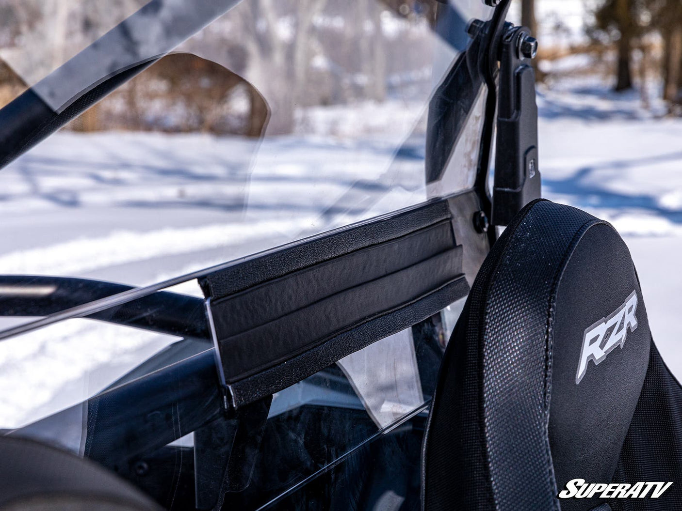 Photo of SuperATV Polaris RZR Trail 900 Rear Windshield by SuperATV - Premium Windshields for UTVs / Side by Sides