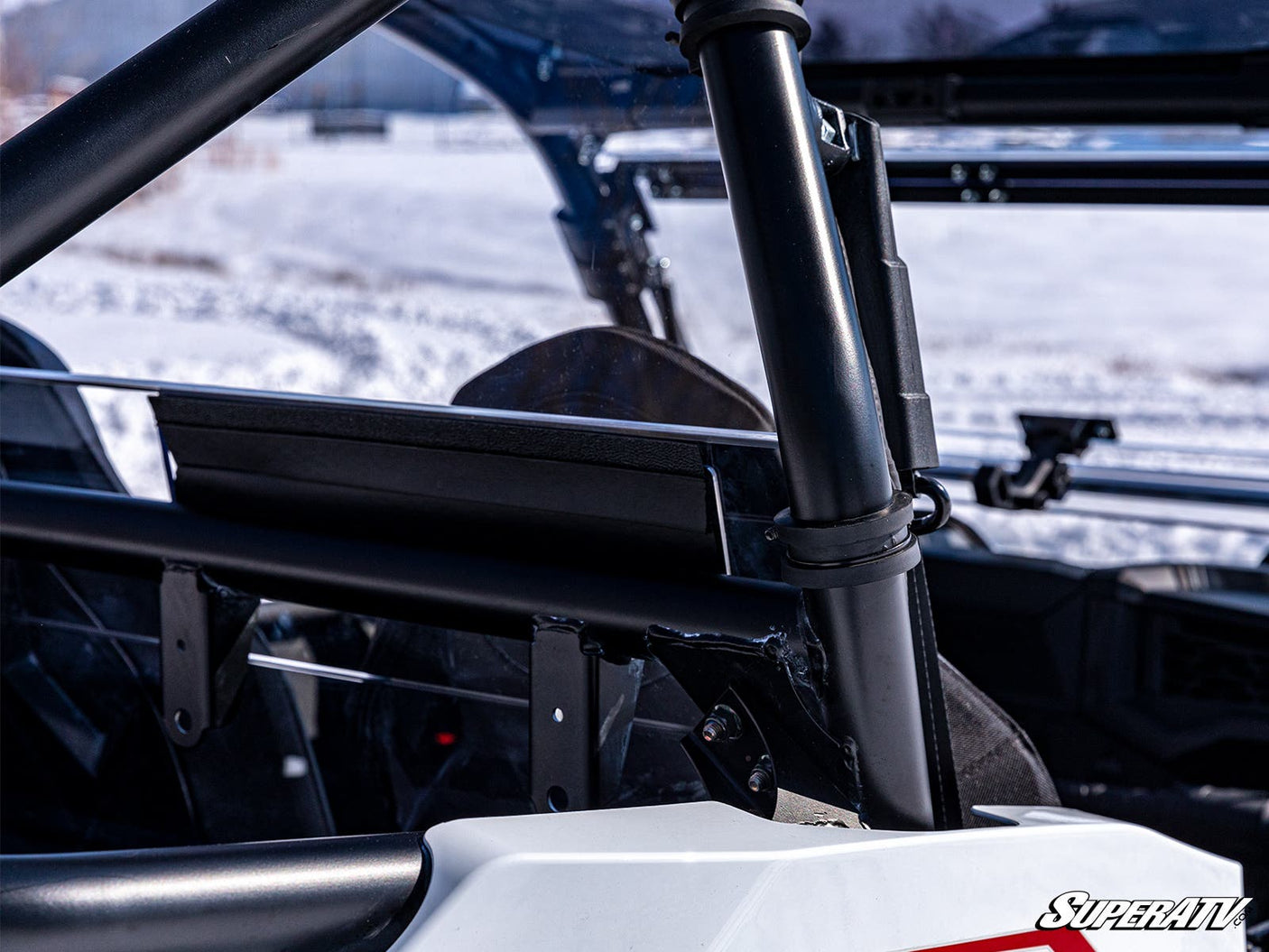 Photo of SuperATV Polaris RZR Trail 900 Rear Windshield by SuperATV - Premium Windshields for UTVs / Side by Sides