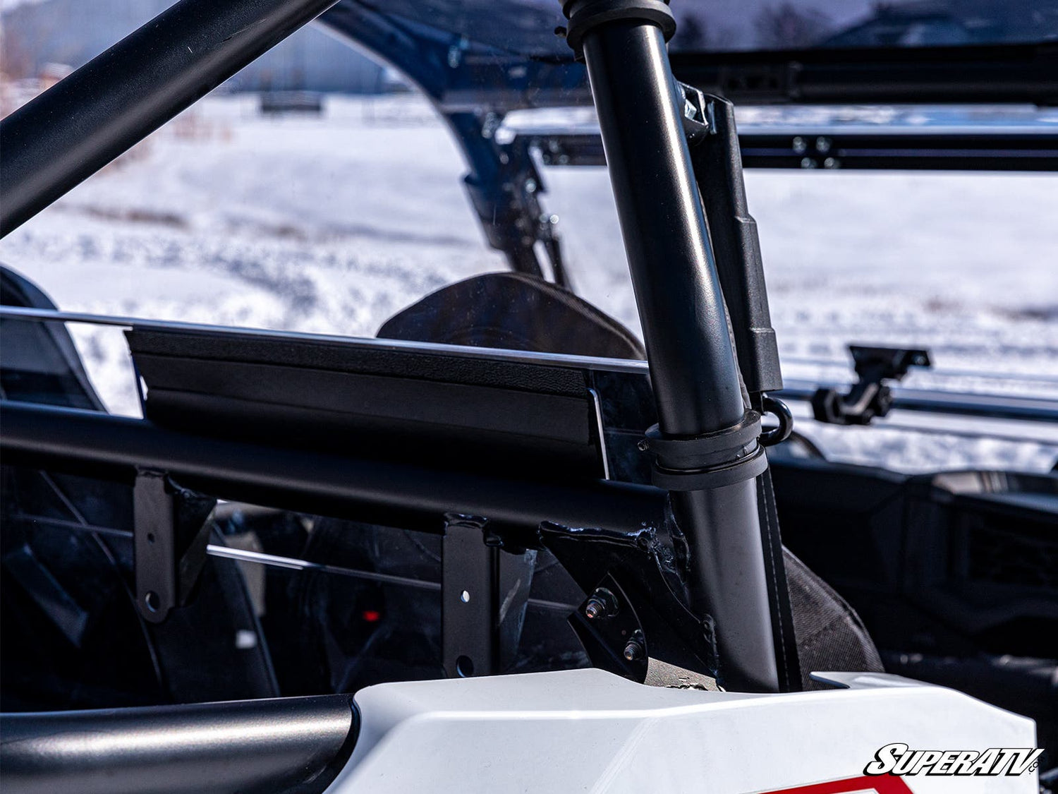 Photo of SuperATV Polaris RZR Trail 900 Rear Windshield by SuperATV - Premium Windshields for UTVs / Side by Sides