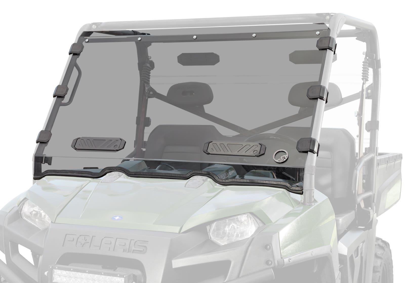 Polaris Ranger Full-Size 570 Scratch-Resistant Vented Full Windshield
