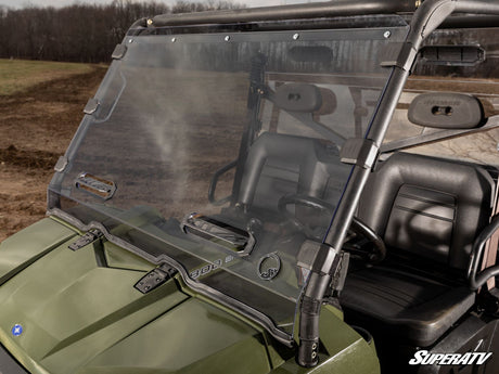 Polaris Ranger 500 Scratch-Resistant Vented Full Windshield