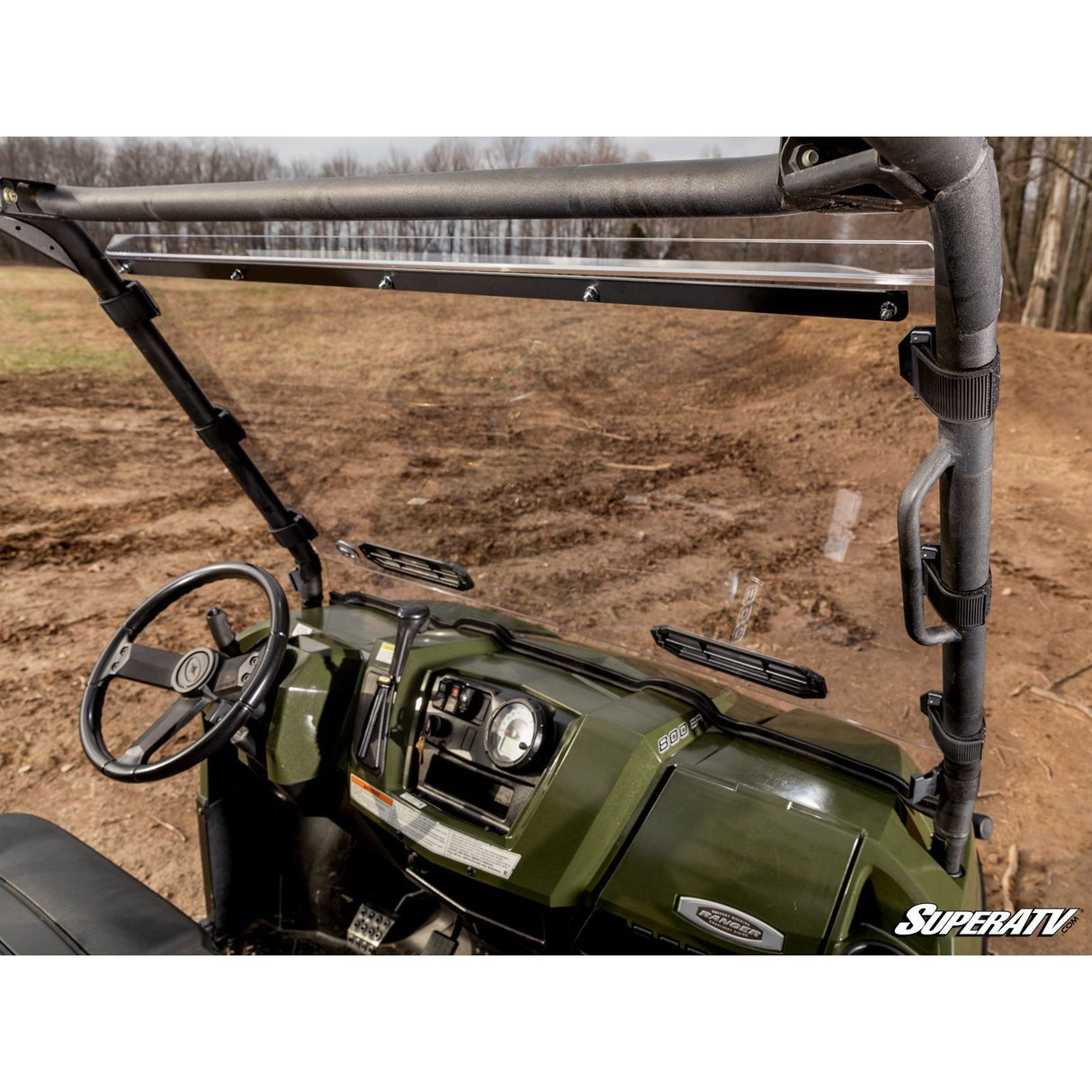 Polaris Ranger 800 Vented Full Windshield