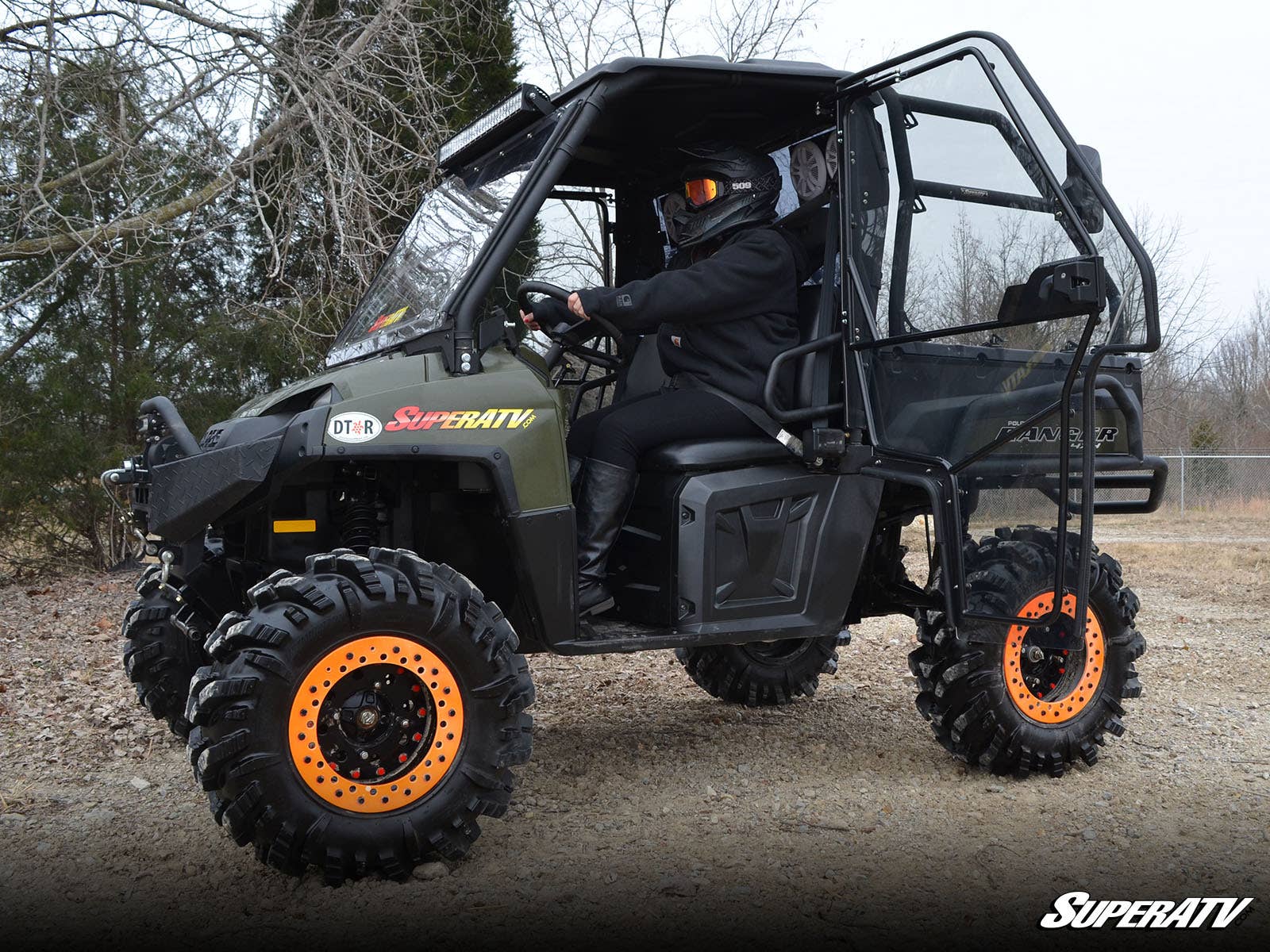 Photo of SuperATV Polaris Ranger XP 800 Cab Enclosure Doors by SuperATV - Premium Doors for UTVs / Side by Sides