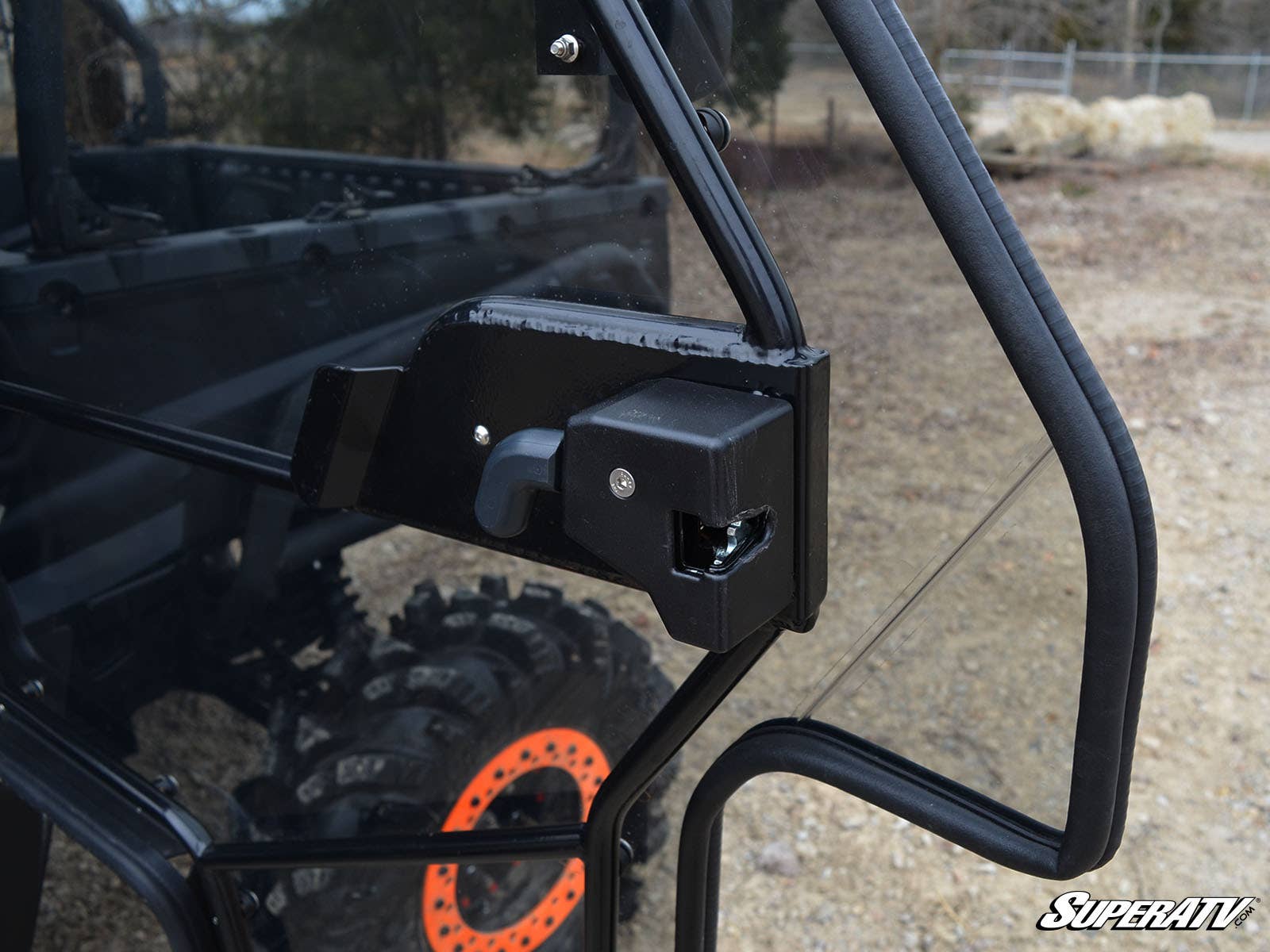 Photo of SuperATV Polaris Ranger 900 Diesel Cab Enclosure Doors by SuperATV - Premium Doors for UTVs / Side by Sides