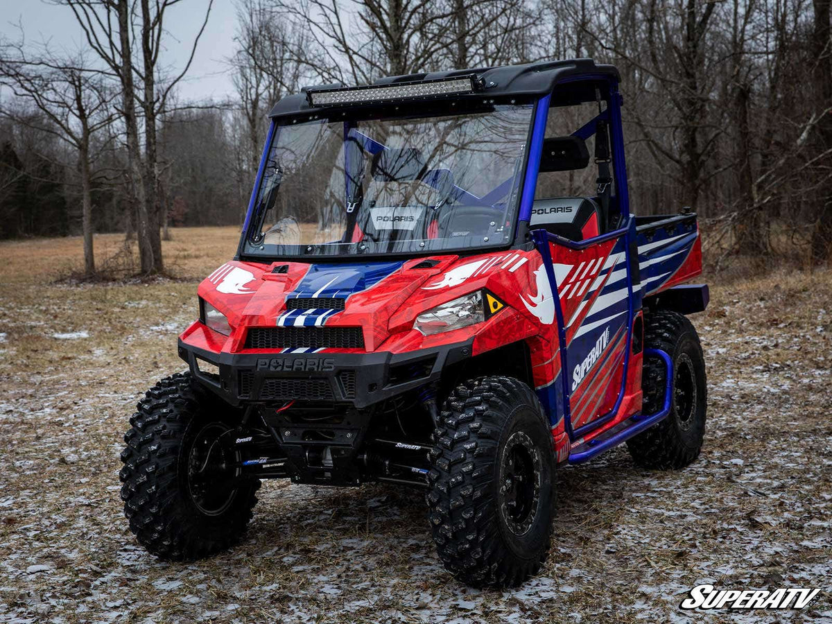Polaris Ranger XP 900 High Clearance 2in. Forward Offset A-Arms - Keller Ball Joints